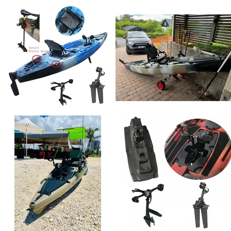 Fishing Kayak Sit On Top - Single Pedal Electric Motor Fishing Motor