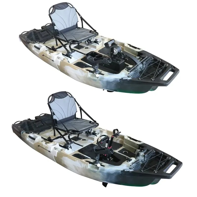 8ft Modular Single Seat Fin Pe - Fishing Kayak Pedal Drive ulasan dan harga