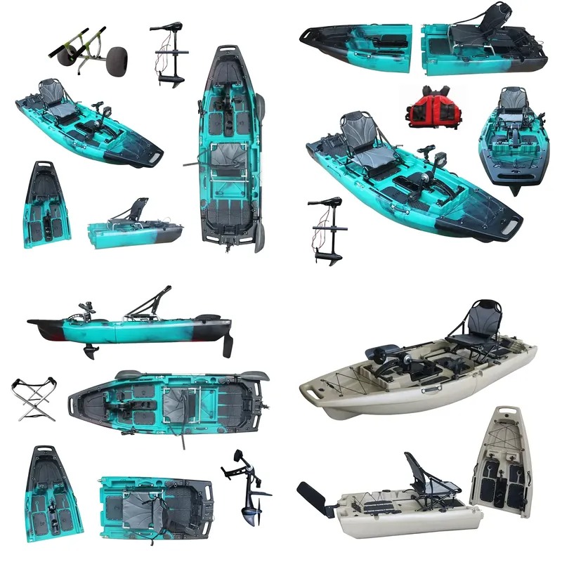 Popular 1 Person HDPE/PE Sit-O - Fishing Kayak Sit On Top ulasan dan harga