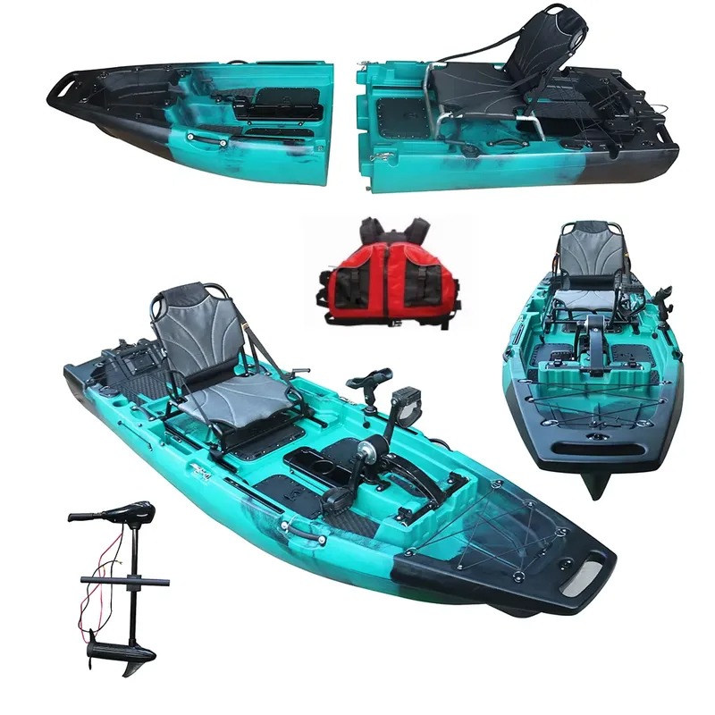 Popular 1 Person HDPE/PE Sit-O - Fishing Kayak Sit On Top ulasan dan harga