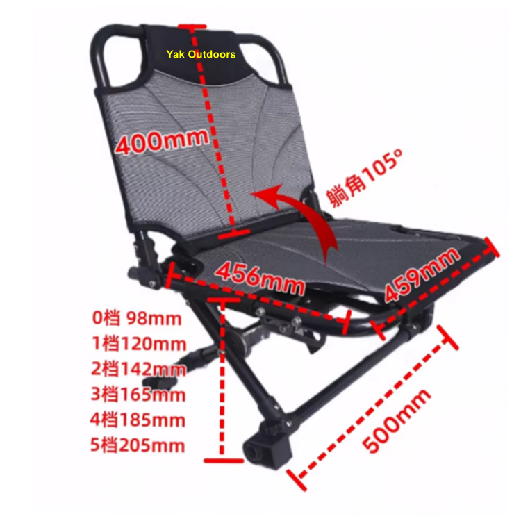 Yak Outdoors 2026 Aluminum All - Fishing Kayak Seat ulasan dan harga
